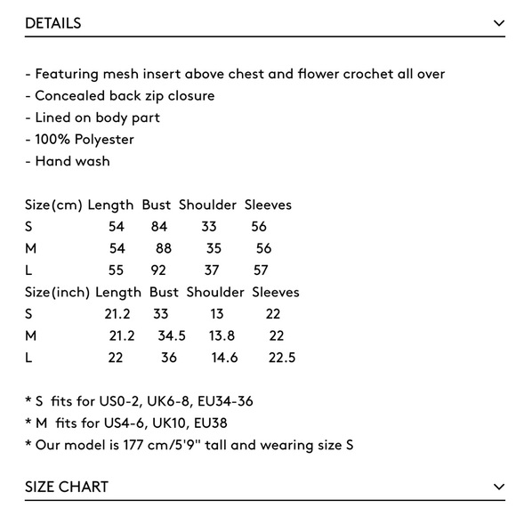 Chicwish Flower Dance Mesh Crochet White Top - Picture 6 of 8